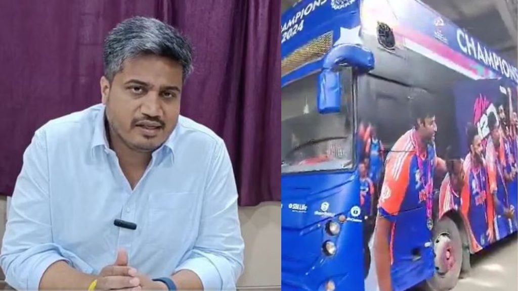 "टीम इंडियाला मुंबईच्या 'बेस्ट'मधूनच फिरवा"; गुजरातच्या बसला रोहित पवारांचा रेड सिग्नल