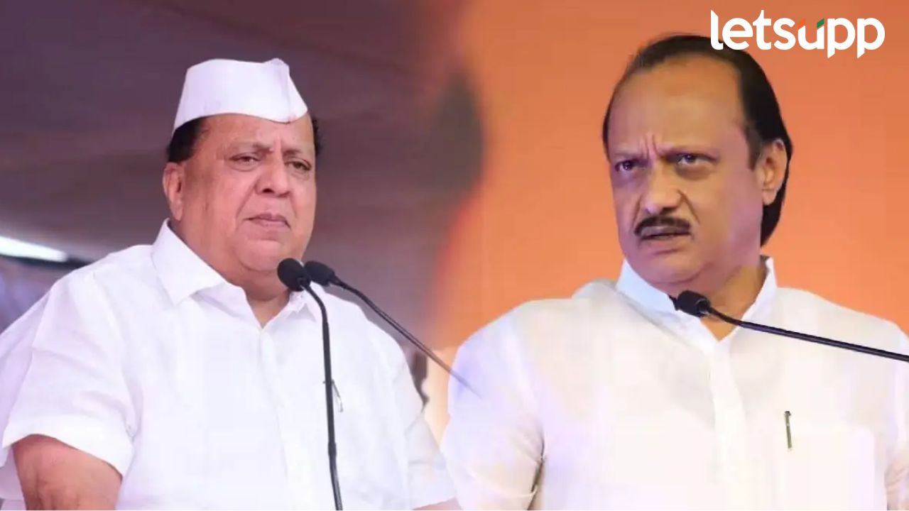 कागलमध्ये महायुतीचं ठरलं! अजितदादांकडून हसन मुश्रीफांच्या नावाची घोषणा Hasan Mushrif