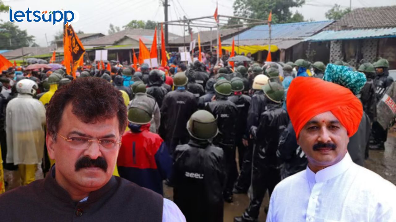 संभाजी महाराज छत्रपतींवर वादग्रस्त विधान! जितेंद्र आव्हाडांची गाडीच फोडली… Jitendra Awhad Sambhajiraje Chatrapati