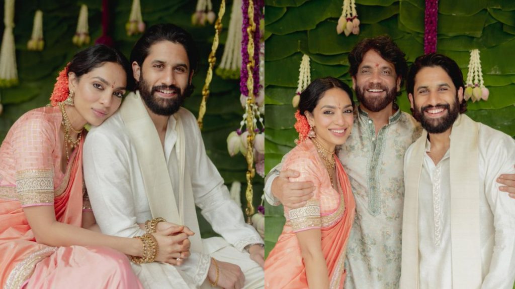 Naga Chaitanya Sobhita Dhulipala Engagement