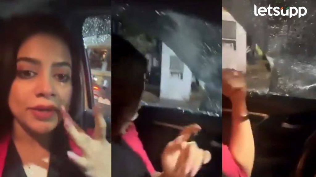 कोलकात्यात चाललंय तरी काय? अभिनेत्रीवर हल्ला; कार फोडली, FB Live वर ढसाढसा रडली