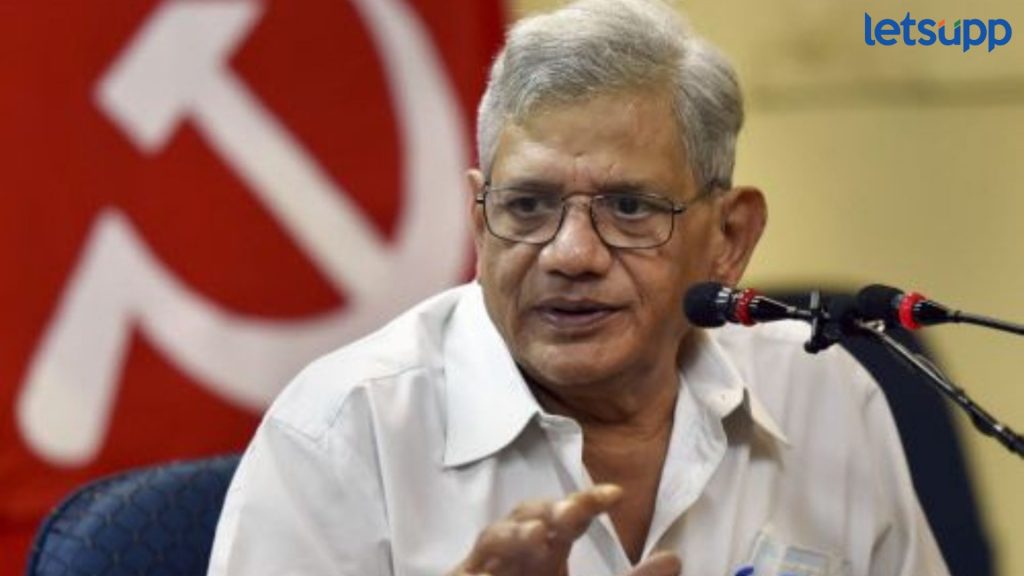 Sitaram Yechury : मोठी बातमी! CPI(M) सरचिटणीस सीताराम येचुरी तब्येत बिघडली, एम्समध्ये दाखल