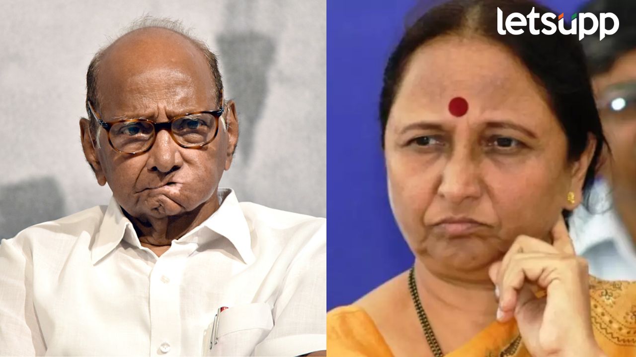 शरद पवारांनी आदेश दिला तर पाकिस्तानातूनही निवडणूक लढवेन, सूर्यकांता पाटील विधानसभेच्या रिंगणात Suryakanta Patil
