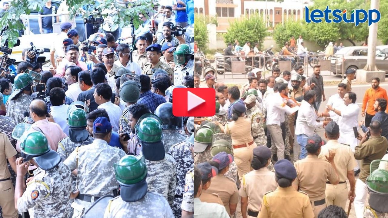 Video : आदित्य ठाकरे छत्रपती संभाजीनगरमध्ये; भाजप अन् शिवसेना ठाकरे गट आमने-सामने, तुफान राडा Video : आदित्य ठाकरे छत्रपती संभाजीनगरमध्ये; भाजप अन् शिवसेना ठाकरे आमने-सामने, तुफान राडा