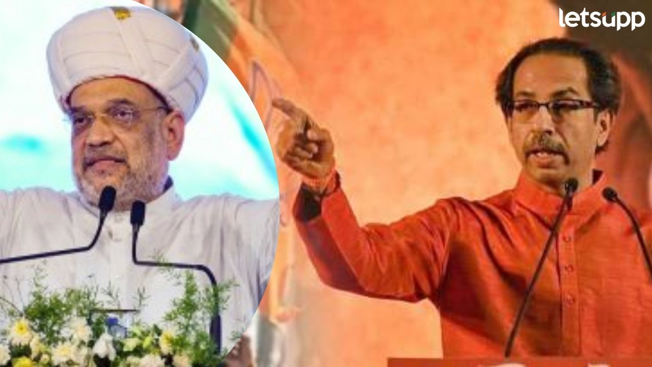 अब्दालीचा वंशज इथे येऊन बोंबलून गेला, उद्धव ठाकरेंची भाजपा नेते अमित शाहंवर घणाघाती टीका अब्दालीचा वंशज इथे येऊन बोंबलून गेला, उद्धव ठाकरेंची भाजपा नेते अमित शाहंवर घणाघाती टीका