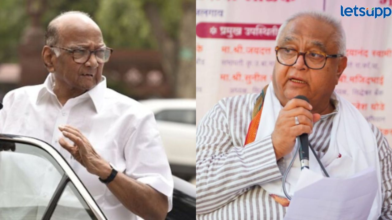 राजकीय निवृत्तीची घोषणा प्रकाश सोळंकेंची अन् चर्चा सुरू झाली शरद पवारांची; काय आहे कनेक्शन? राजकीय निवृत्तीची घोषणा प्रकाश सोळंकेंची अन् चर्चा सुरू झाली शरद पवारांची; काय आहे कनेक्शन?