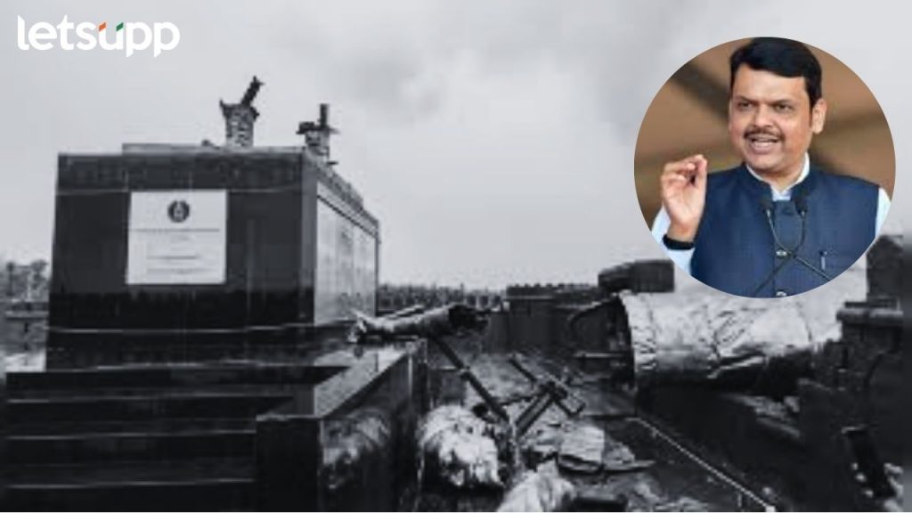 Shivaji Maharaj Statue Devendra Fadnavis