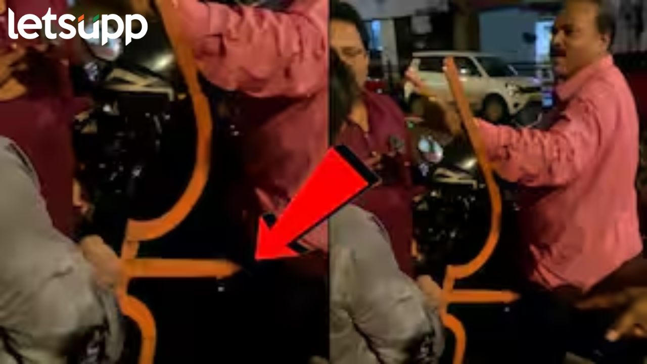 मुंबईतील प्रभादेवीत शिंदे गट-ठाकरे गट आमने सामने; धनुष्यबाण चिन्ह हटवल्याने तुफाण राडा