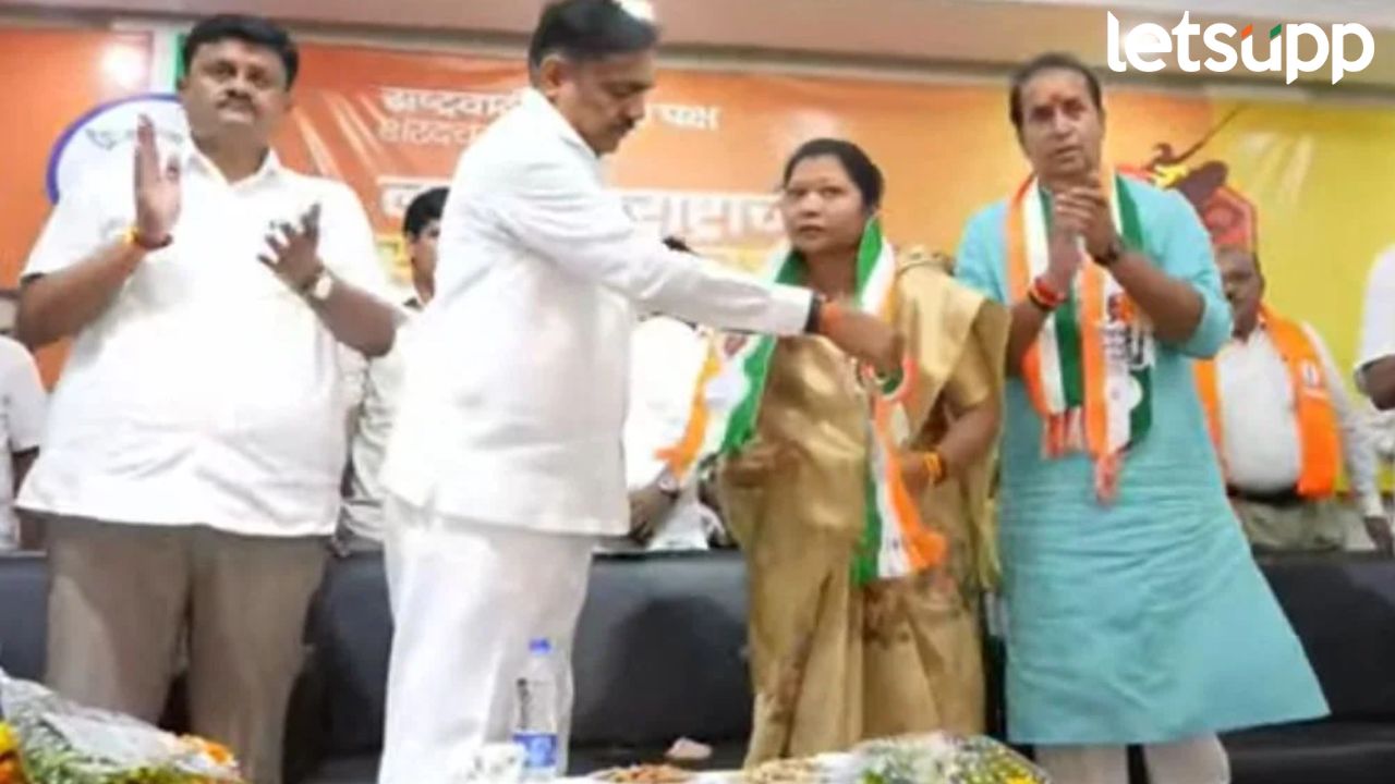 अखेर भाग्यश्री आत्रामांचा शरद पवार गटात प्रवेश, अहेरीत बाप-लेकीतचं होणार सामना… Bhagyashree Atram