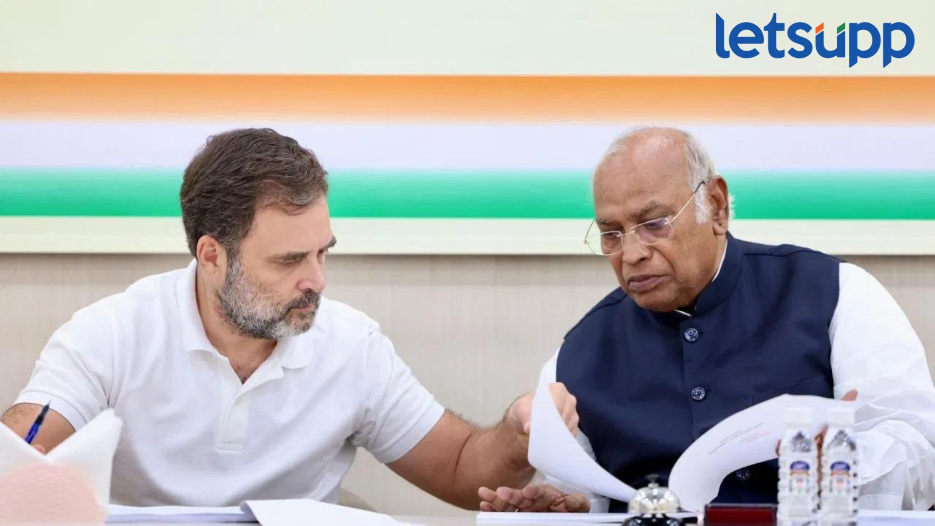 …पण आपण मनापासून प्रयत्न करत नाही; काँग्रेस अधिवेशनात राहुल-सोनियांच्या समक्ष पक्षाध्यक्ष खरगेंनी Rahul Gandhi and Mallikarjun Kharge