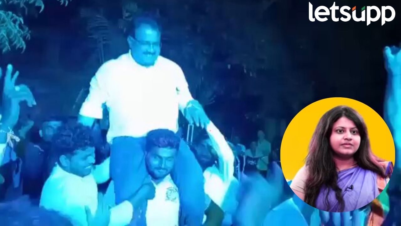 ‘बाप तो बाप ही रहेगा’ गाण्यांवर थिरकले पूजा खेडकरचे वडील, Video व्हायरल DILIP KHEDKAR