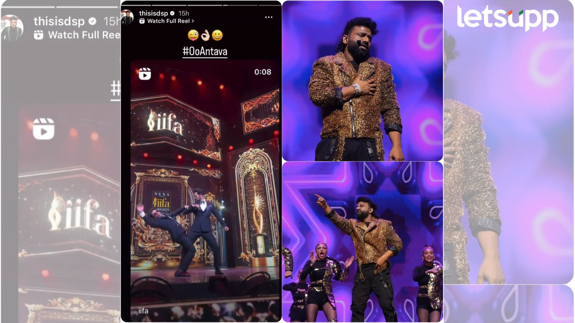 IIFA 2024: रॉकस्टार डीएसपीच्या ‘ऊ अंटवा’वर SRK आणि विकी कौशलला आयफा स्टेजवर खास परॉर्मन्स IIFA 2024: रॉकस्टार डीएसपीच्या 'ओओ अंतवा' वर SRK आणि विकी कौशलला आयफा स्टेजवर खास परॉर्मन्स