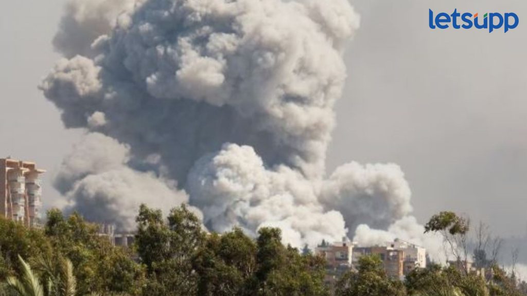 Israel Airstrikes On Lebanon : मोठी बातमी! लेबनॉनवर इस्रायलचा मोठा हवाई हल्ला, 100 जणांचा मृत्यू