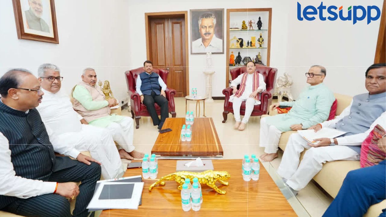भाजप मोठा भाऊ! शिवसेना आणि अजितदादा गटाला सोबत घेऊनच लढा; जे.पी. नड्डांच्या सूचना JP NADDA