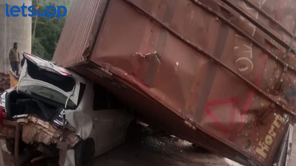 Kolhapur Accident : कोल्हापुरात भीषण अपघात, कंटेनरची 7 वाहनांना धडक