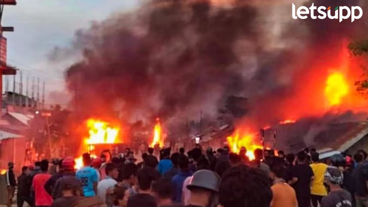 Manipur Violence : मणिपूरमध्ये पुन्हा हिंसाचार, इम्फाळमध्ये हायटेक ड्रोनने हल्ला, दोन जणांचा मृत्यू, तर 10 जण गंभीर जखमी… Manipur Violence