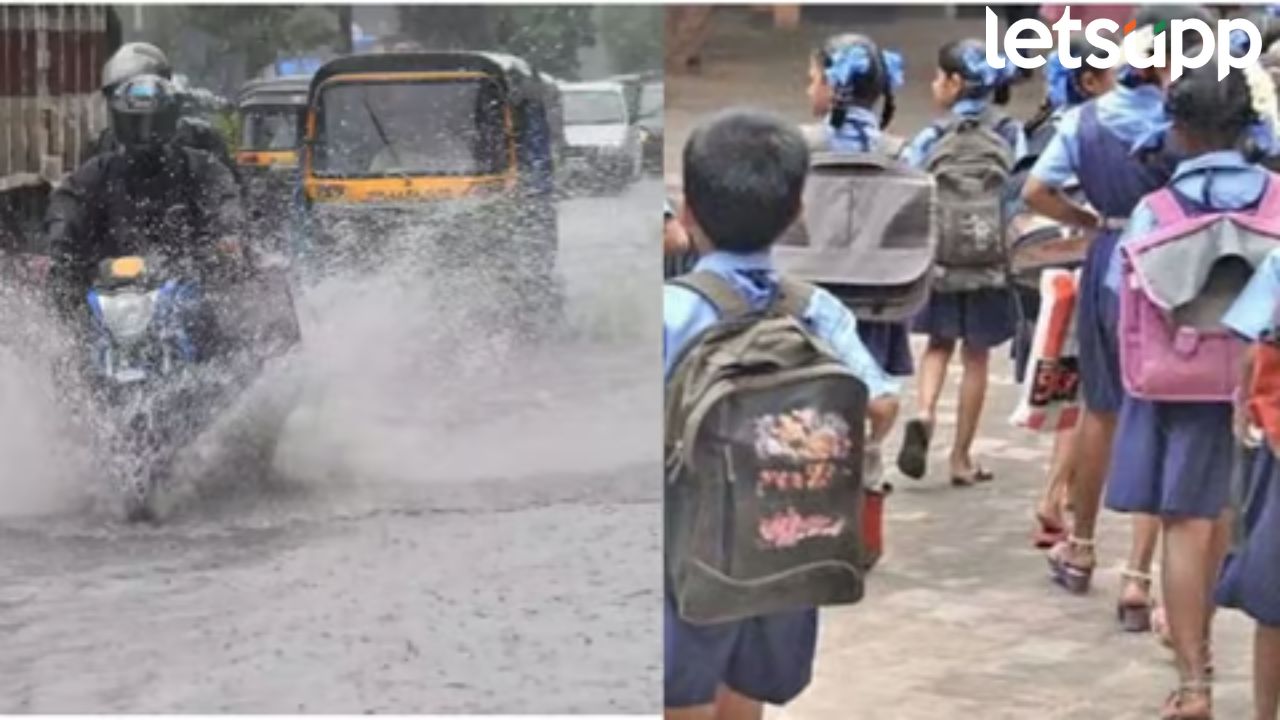 मोठी बातमी! मुसळधार पावसामुळे मुंबईत शाळांना सुट्टी जाहीर, शिक्षणमंत्री केसरकरांची घोषणा Mumbai School Holiday