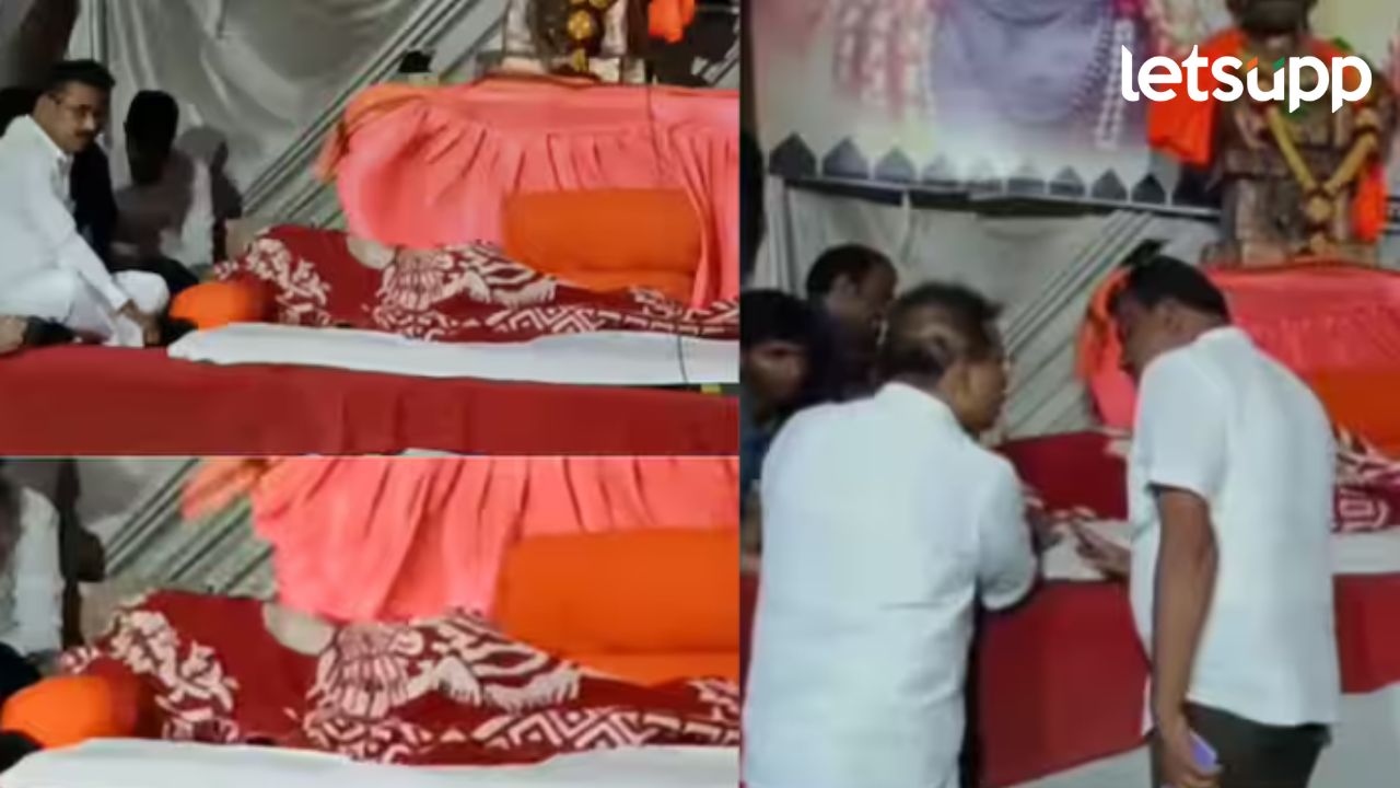 Maratha Reservation: अंतरवाली सराटीत हालचालींना वेग; मध्यरात्री राजेश टोपे जरांगेंच्या भेटीला Maratha Reservation: अंतरवाली सराटीत हालचालींना वेग; मध्यरात्री राजेश टोपे जरांगेंच्या भेटीला