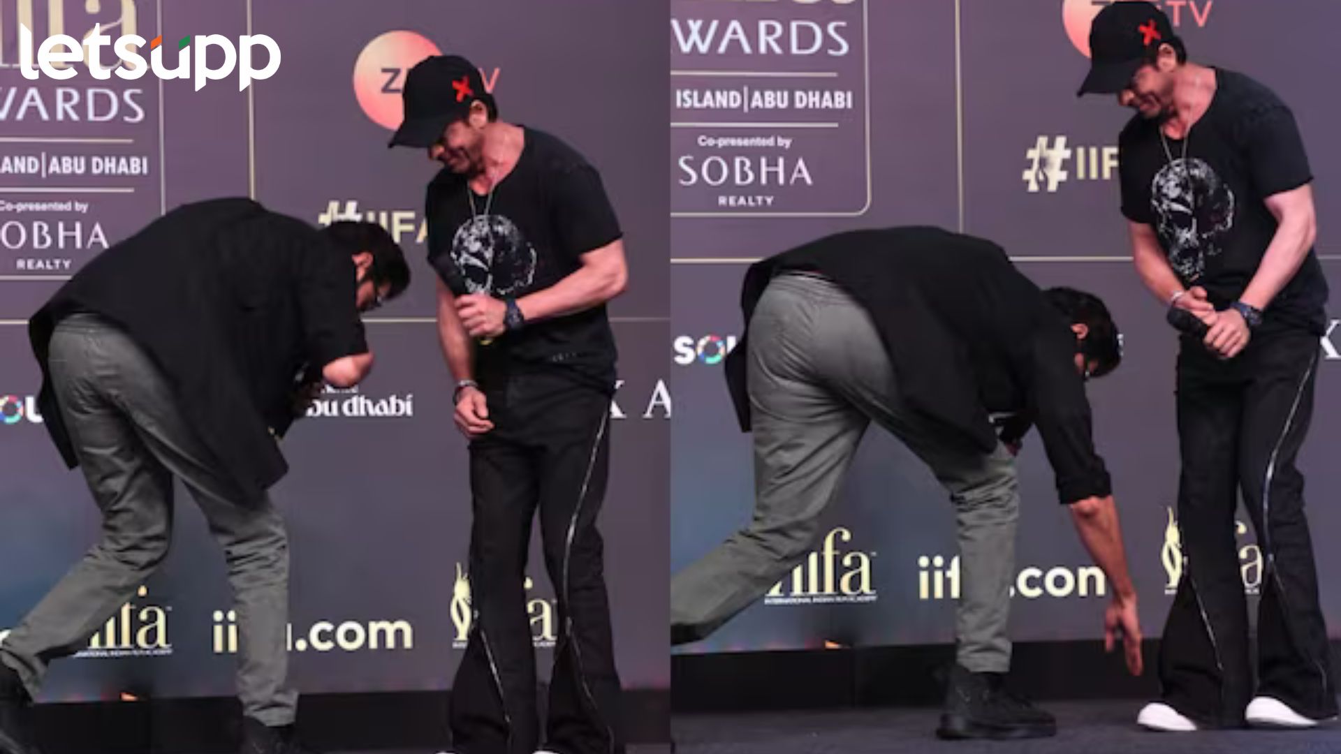 IIFA 2024: साऊथ स्टार राणा दग्गुबातीने किंग खानच्या पायाला केला स्पर्श, चाहते म्हणाले…. IIFA 2024: साऊथ स्टार राणा दग्गुबातीने किंग खानच्या पायाला केला स्पर्श, चाहते म्हणाले....