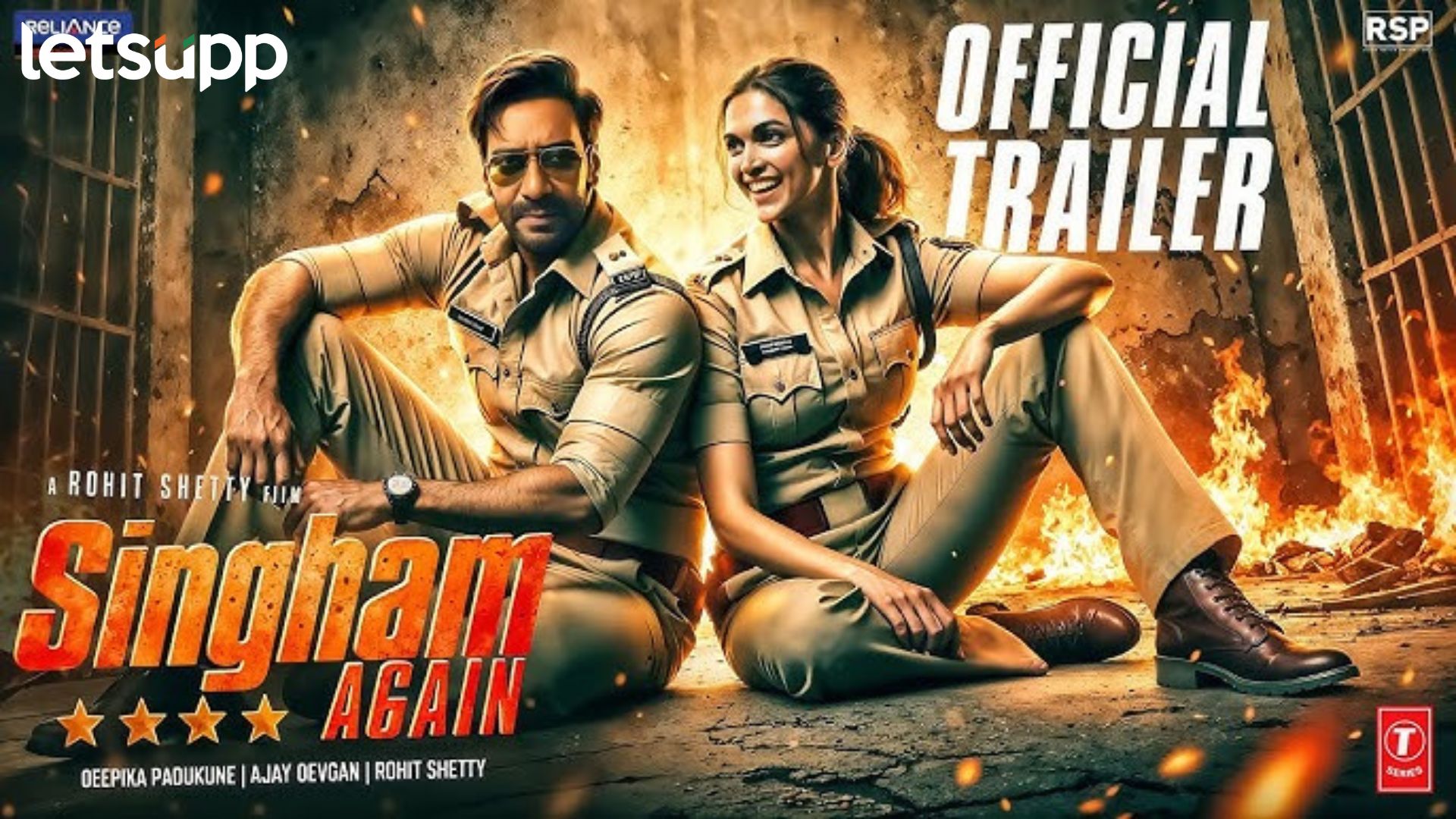 Singham Again: पुन्हा एकदा दिसला सिंघमचा जलवा; रिलीज आधीच झाली ‘इतक्या’ कोटींची कमाई! Singham Again: पुन्हा एकदा दिसला सिंघमचा जलवा; रिलीज आधीच झाली 'इतक्या' कोटींची कमाई!