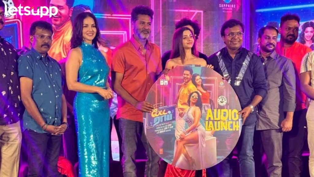 Sunny Leone: सनी लिओनीने प्रभुदेवासोबत चेन्नईमध्ये 'पेट्टा रॅप' गाण्याच्या लाँचला लावली हजेरी