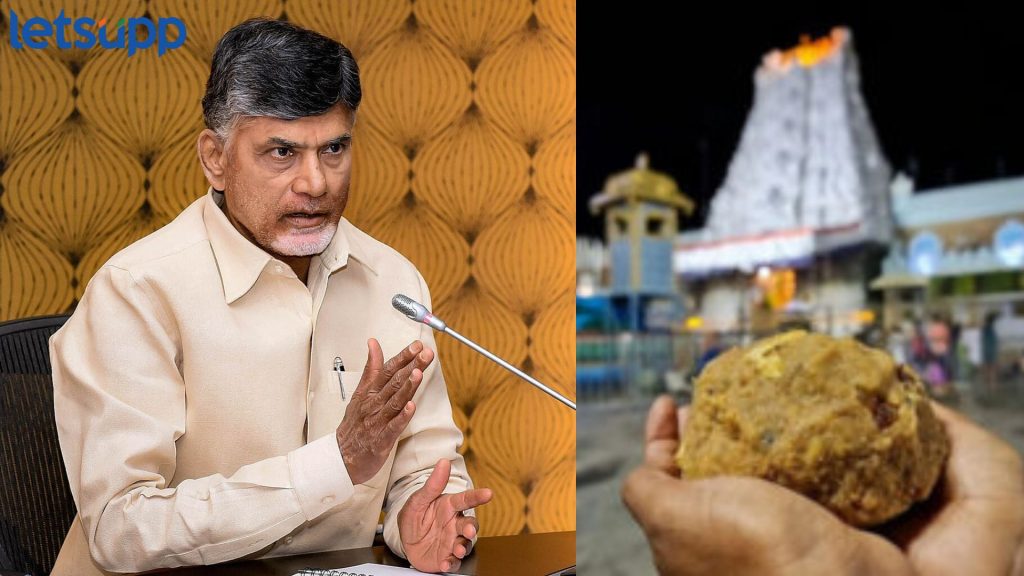 Tirupati Laddu Controversy : तिरुपती लाडू वाद : चंद्राबाबू नायडूंची मोठी घोषणा, सर्व मंदिरे 'स्वच्छ' होणार