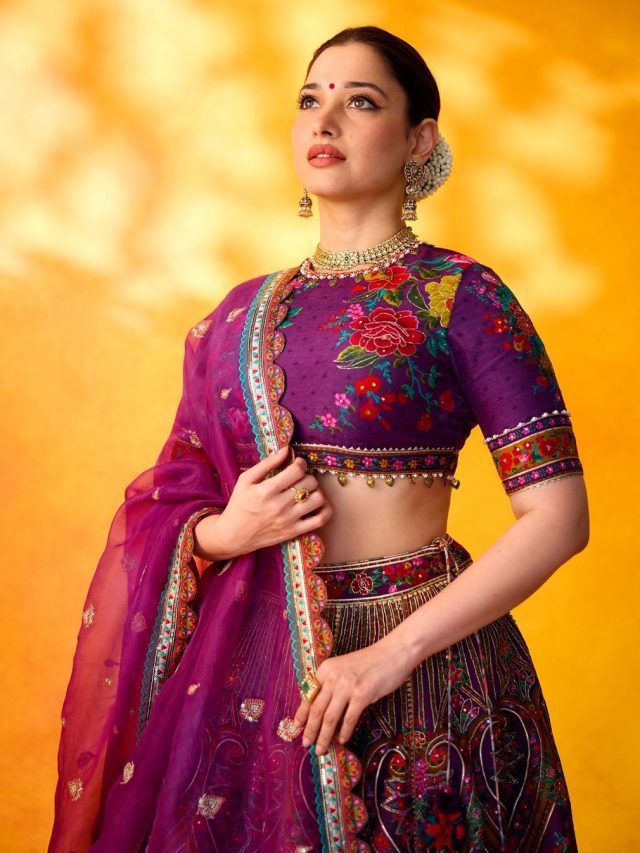 Tamannaah Bhatia : तमन्ना भाटीयाचा बहारदार ट्रेडिशनल अंदाज