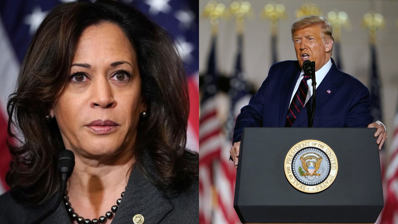 मोठी बातमी! आता अमेरिकेत ट्रम्प सरकार; डोनाल्ड ट्रम्प यांनी गाठलं बहुमत Kamala Harris Donald Trump