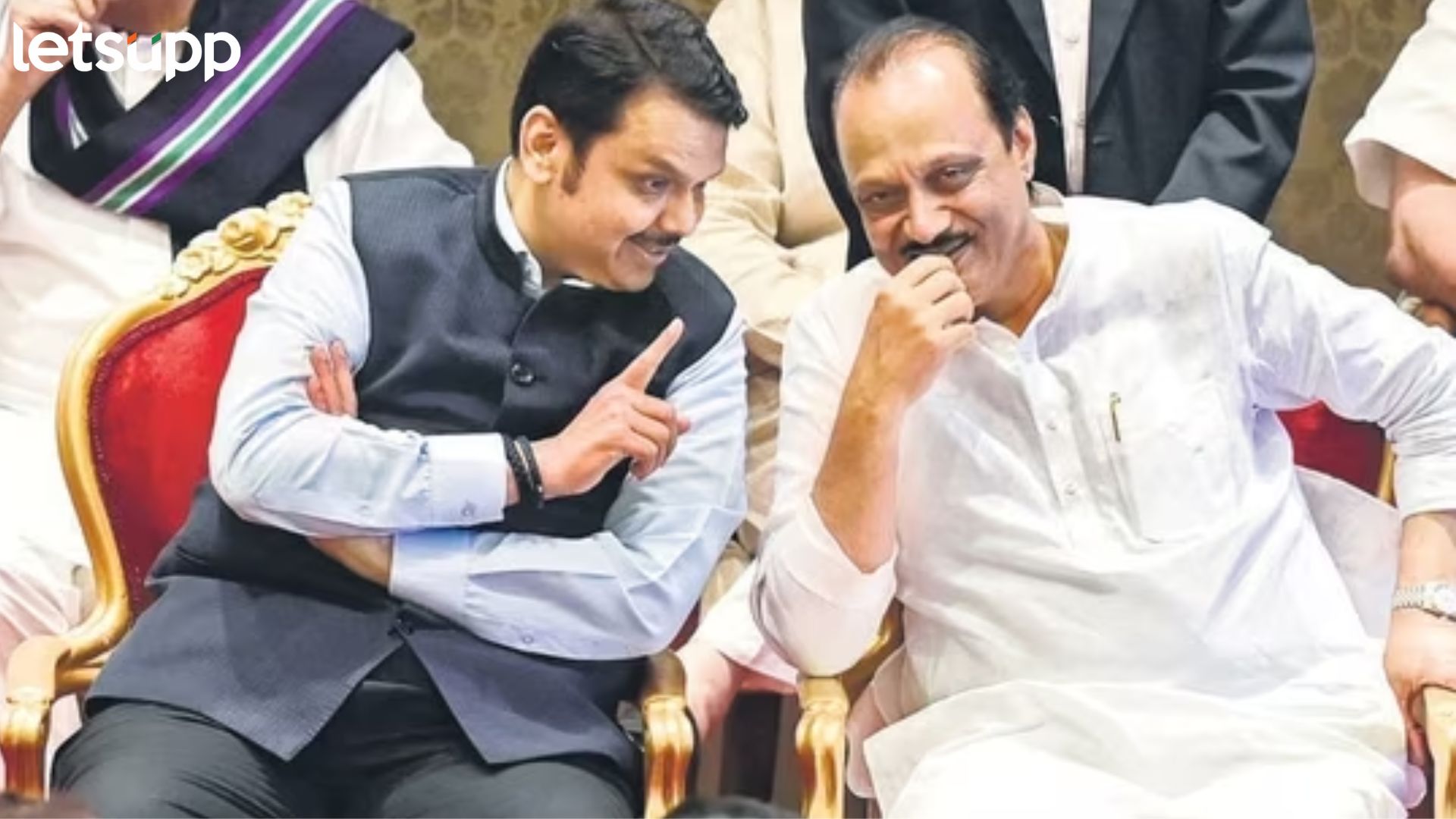 अजितदादा गुलाबी झाले पण भगवे नाही?; काळजी करू नका, त्यांना सर्व गुण लागतील : फडणवीस अजितदादांना आमचे सर्व गुण लागतील काळजी नसावी; फडणवीसांनी हसून सांगितलं