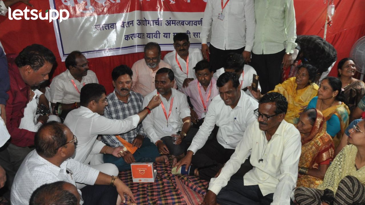 कर्मचाऱ्यांच्या आंदोलनाला यश! अहमदनगर महापालिका कर्मचार्यांना सातवा वेतन आयोग लागू Sangram Jagtap