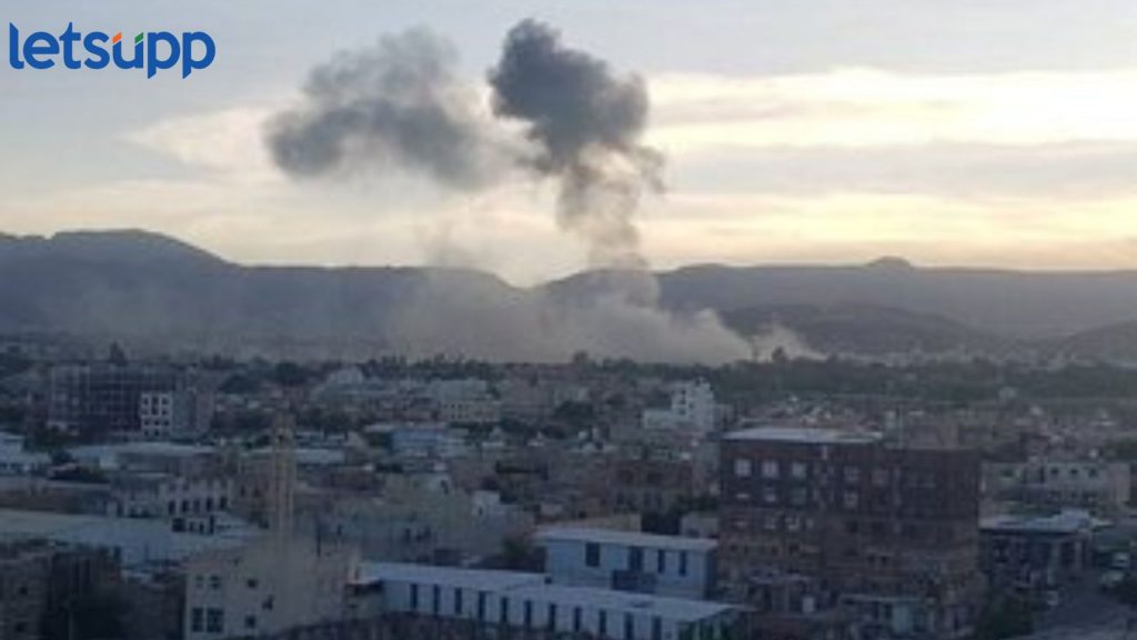 America Attacke On Sanaa : सर्वात मोठी बातमी! अमेरिका आणि ब्रिटनकडून येमेनची राजधानी सानावर हल्ला