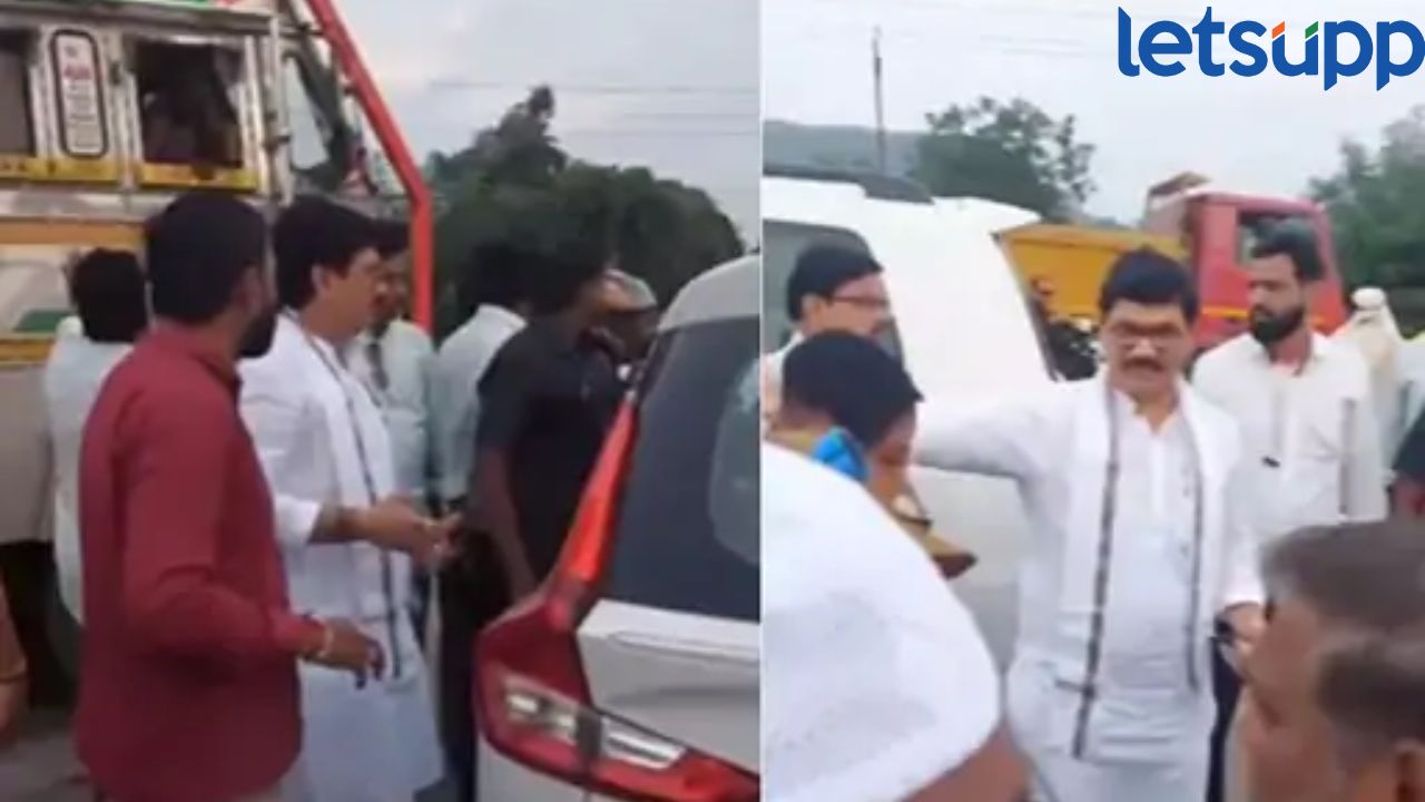 अपघातग्रस्तांच्या मदतीसाठी धनंजय मुंडे धावले; स्वतःच्या ताफ्यातील वाहन हॉस्पिटल मध्ये पोहोचवण्यासाठी दिले Dhananjay Munde