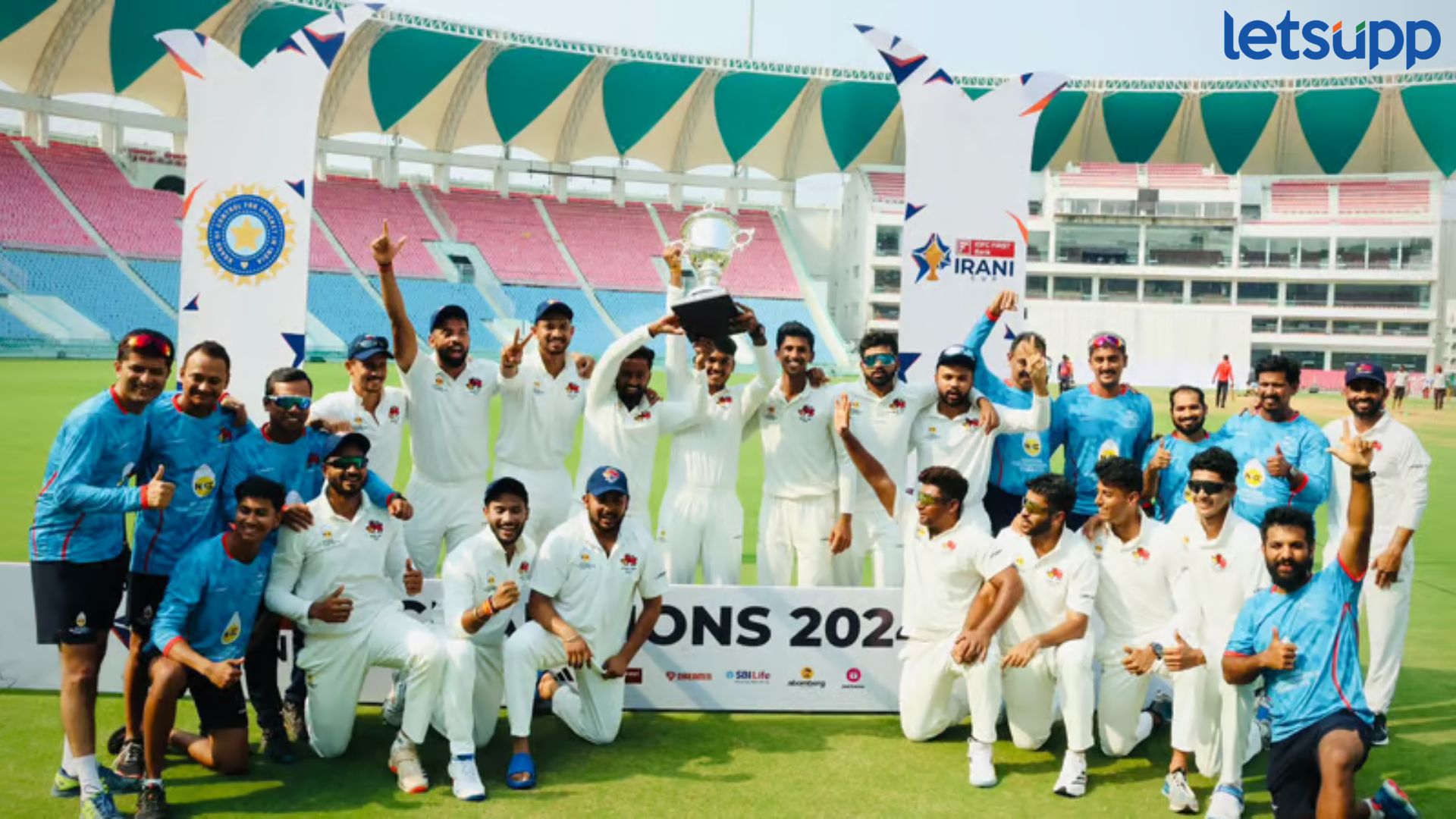 शेष भारताचे स्वप्न भंग, 27 वर्षांनंतर मुंबईने जिंकले इराणी चषक Irani Cup 2024 : शेष भारताचे स्वप्न भंग, 27 वर्षांनंतर मुंबईने जिंकले इराणी चषक