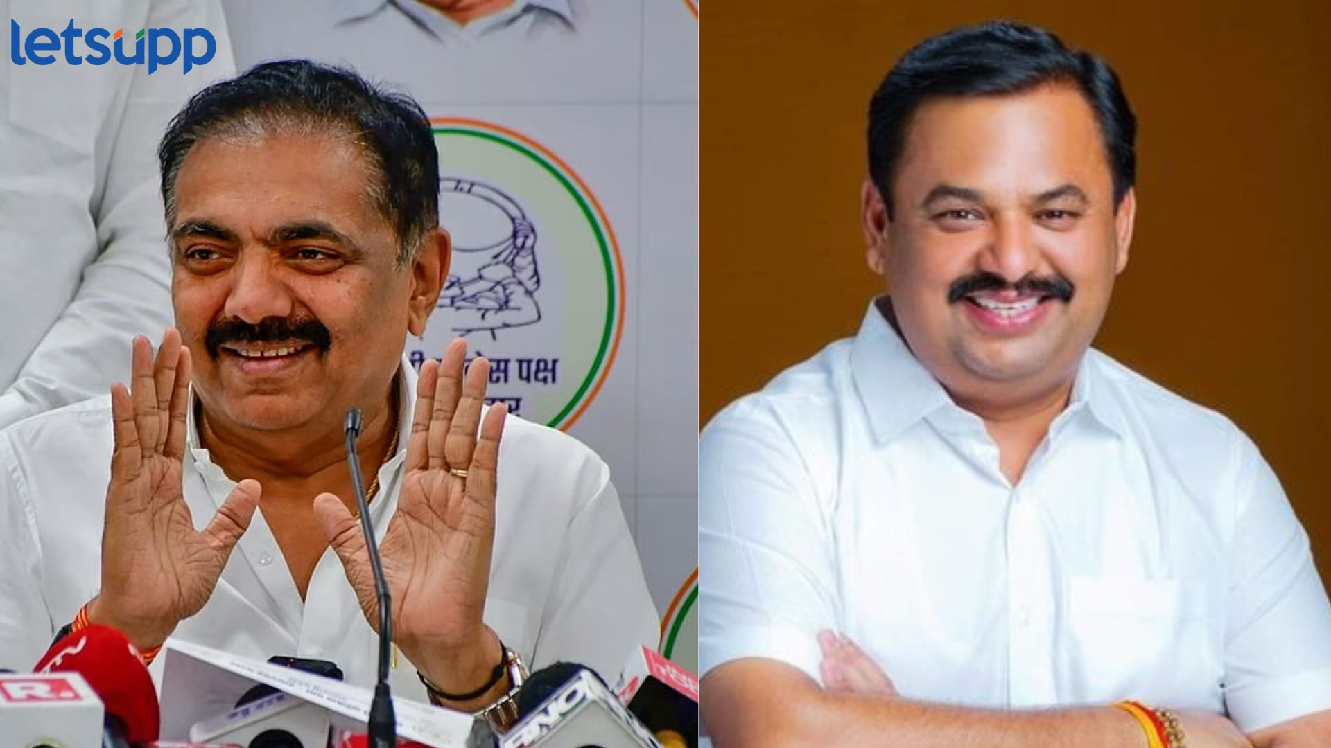 अंकगणित नाही; 44 उमेदवार जाहीर केल्यानंतर आग्रहाखातर पाटलांनी जाहीर केला शेजारी बसलेला उमेदवार Prashant Jagtap