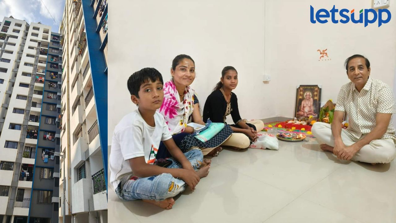 दिग्दर्शक महेश टिळेकर यांची वचनपूर्ती! पत्र्याच्या शेडमधून सुनीता पोहचली 1 बीएचकेच्या घरात Mahesh Tilekar