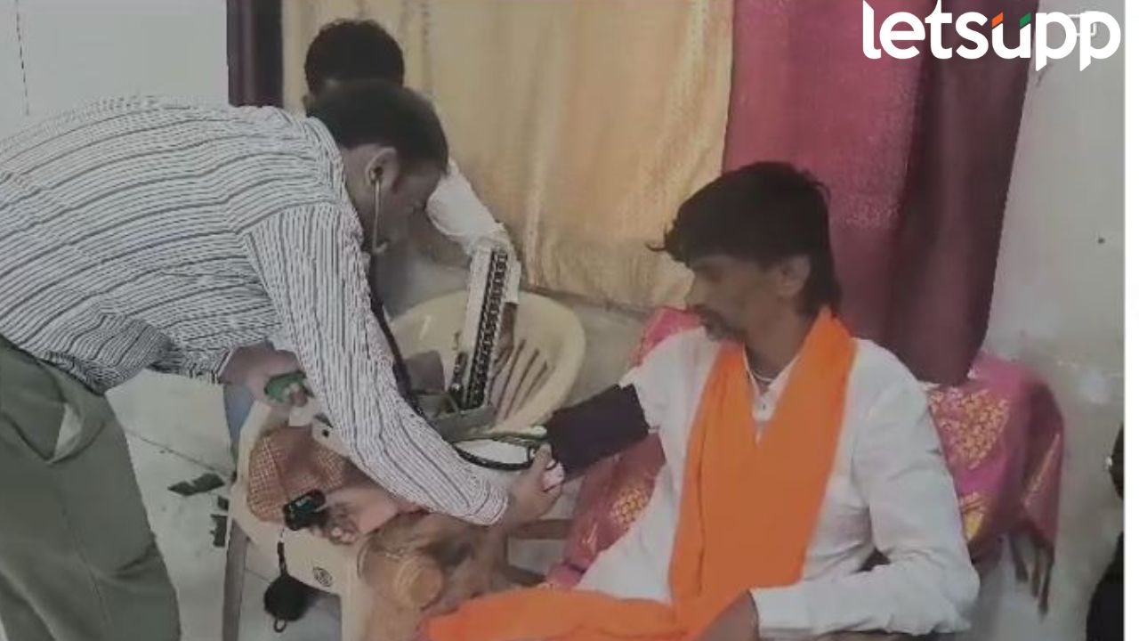 मोठी बातमी! मनोज जरांगेंची तब्येत अचानक बिघडली, उपचार सुरू… Manoj Jarange