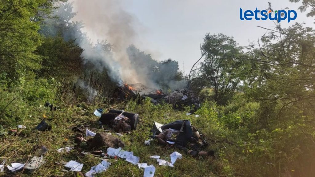 Video: मोठी दुर्घटना! पुण्यातील बावधनमध्ये हेलिकॉप्टर कोसळलं, तिघांचा दुर्दैवी अंत, बचावकार्य सुरू