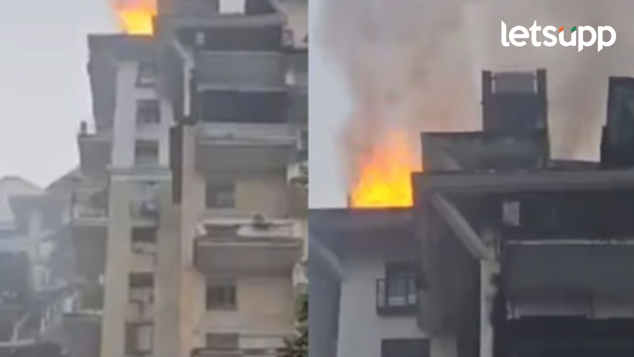 नवी मुंबईतील NRI कॉम्प्लेक्सच्या १७ व्या मजल्यावर आग; अग्निशमन दलाला आग विझविण्यात यश नवी मुंबईतील NRI कॉम्प्लेक्सच्या १७ व्या मजल्यावर आग; अग्निशमन दलाला आग विझविण्यात यश