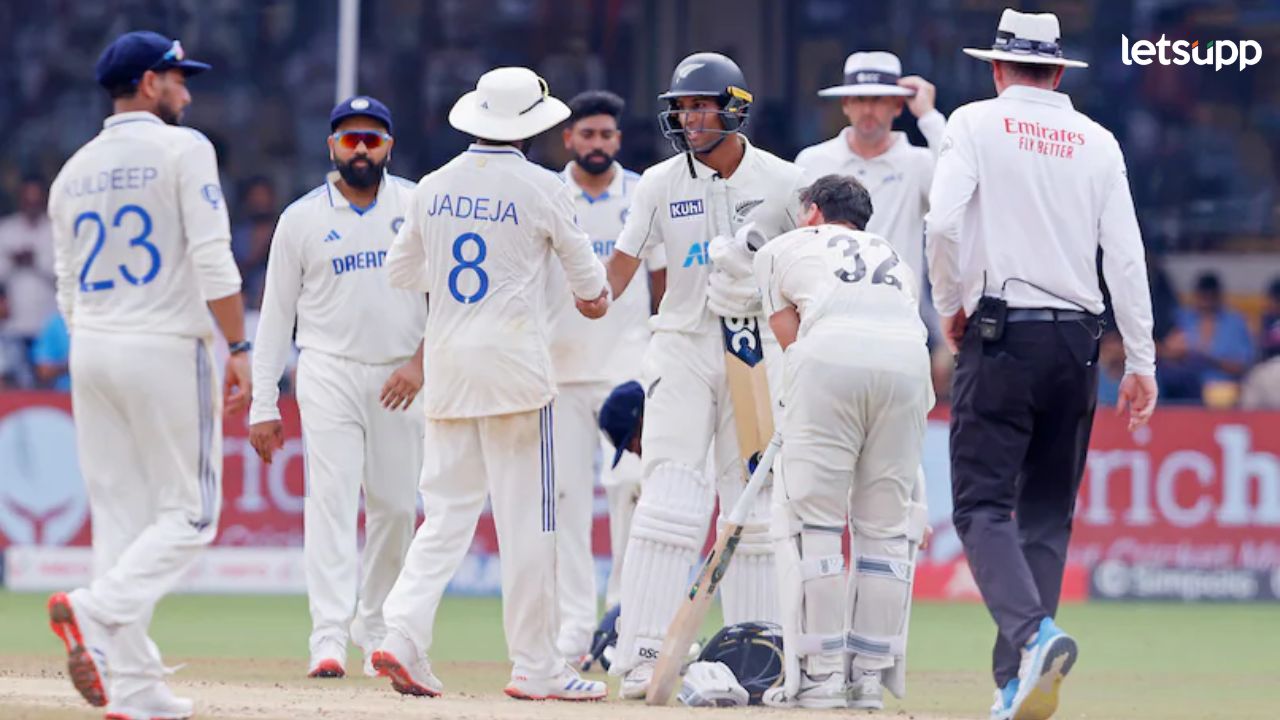ना संघर्ष, ना कुठला चमत्कार, थेट मोठा पराभव; न्यूझीलंडने 36 वर्षांनंतर भारतात मिळवला कसोटी विजय ना संघर्ष, ना कुठला चमत्कार, थेट मोठा पराभव; न्यूझीलंडने 36 वर्षांनंतर भारतात मिळवला कसोटी विजय