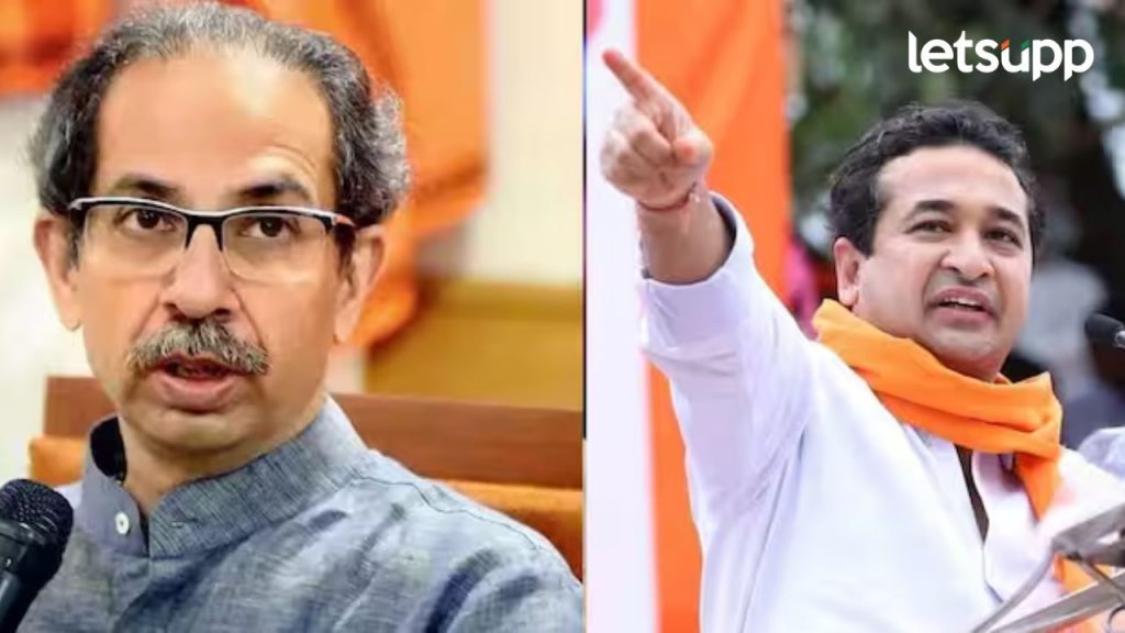 मुख्यमंत्री पदासाठी काँग्रेसच्या मागं पाळीव कुत्र्यासारखे फिरता; नितेश राणेंची उद्धव ठाकरेंवर जहरी टीका