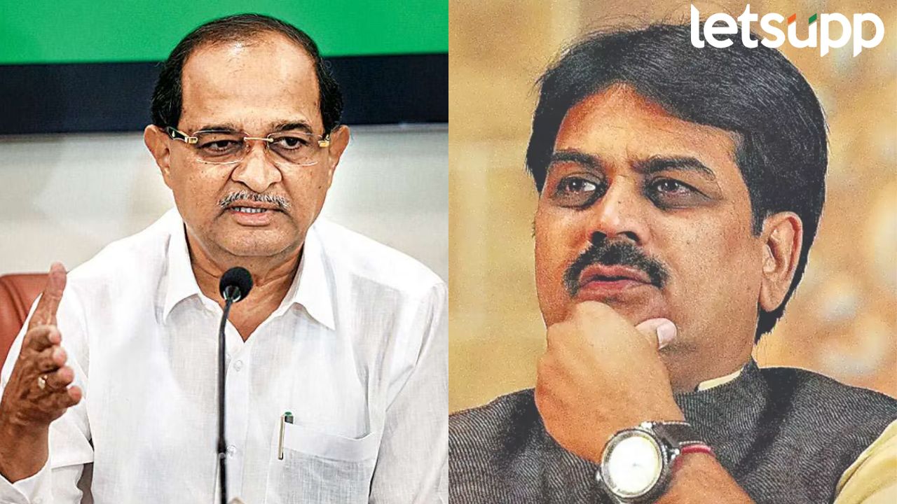 शंकरराव पाटलांनी आयुष्यभर ज्यांच्याशी संघर्ष केला, तुम्ही त्यांच्याच मांडीवर…; विखेंचा हर्षवर्धन पाटलांना टोला Radhakrishna Vikhe Patil