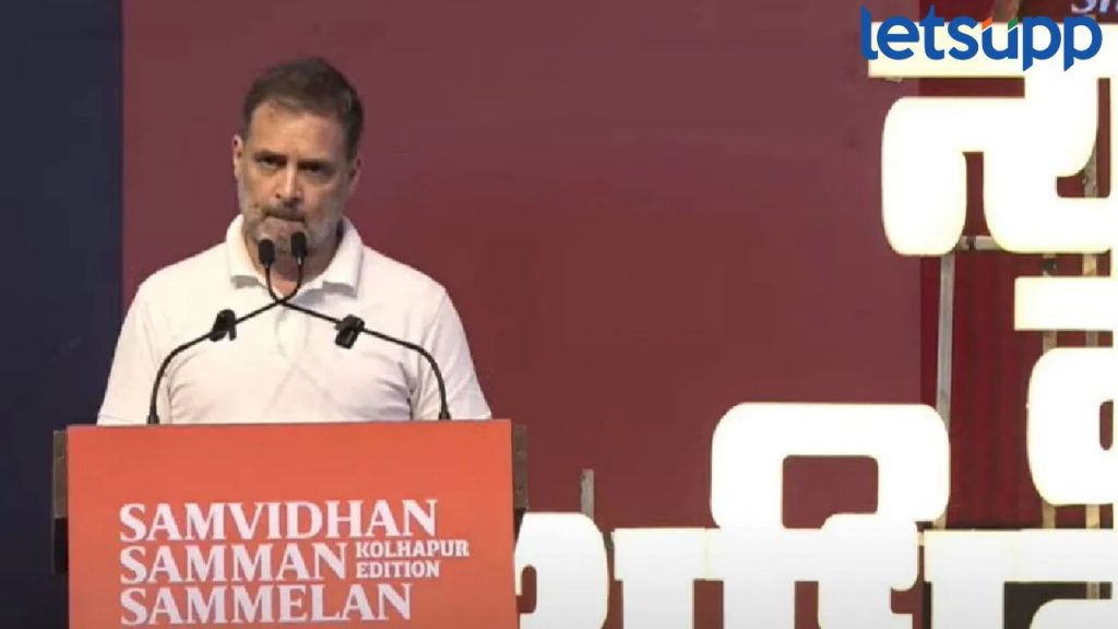 Rahul Gandhi On Caste Census