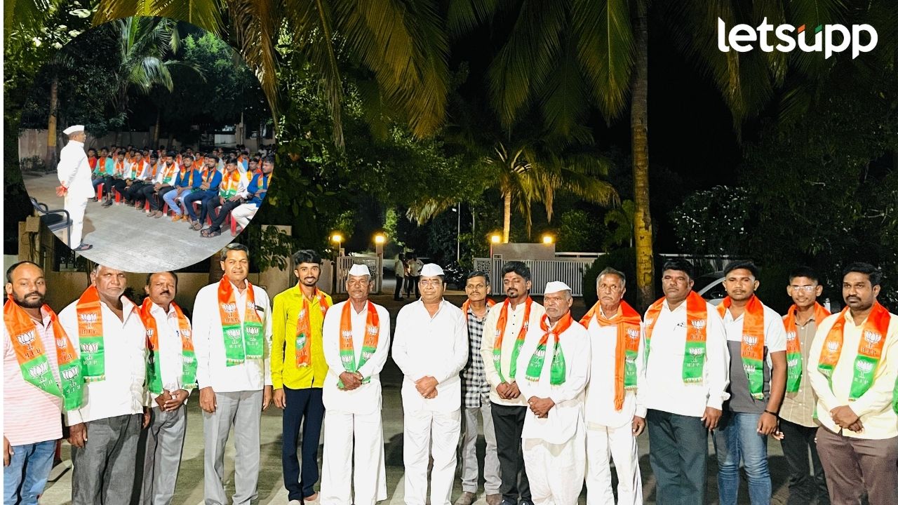 मतदारसंघात शिवाजीराव कर्डिलेंची ताकद वाढली; शेकडो कार्यकर्त्यांचा भाजपात प्रवेश… Shivajirao Kardile'