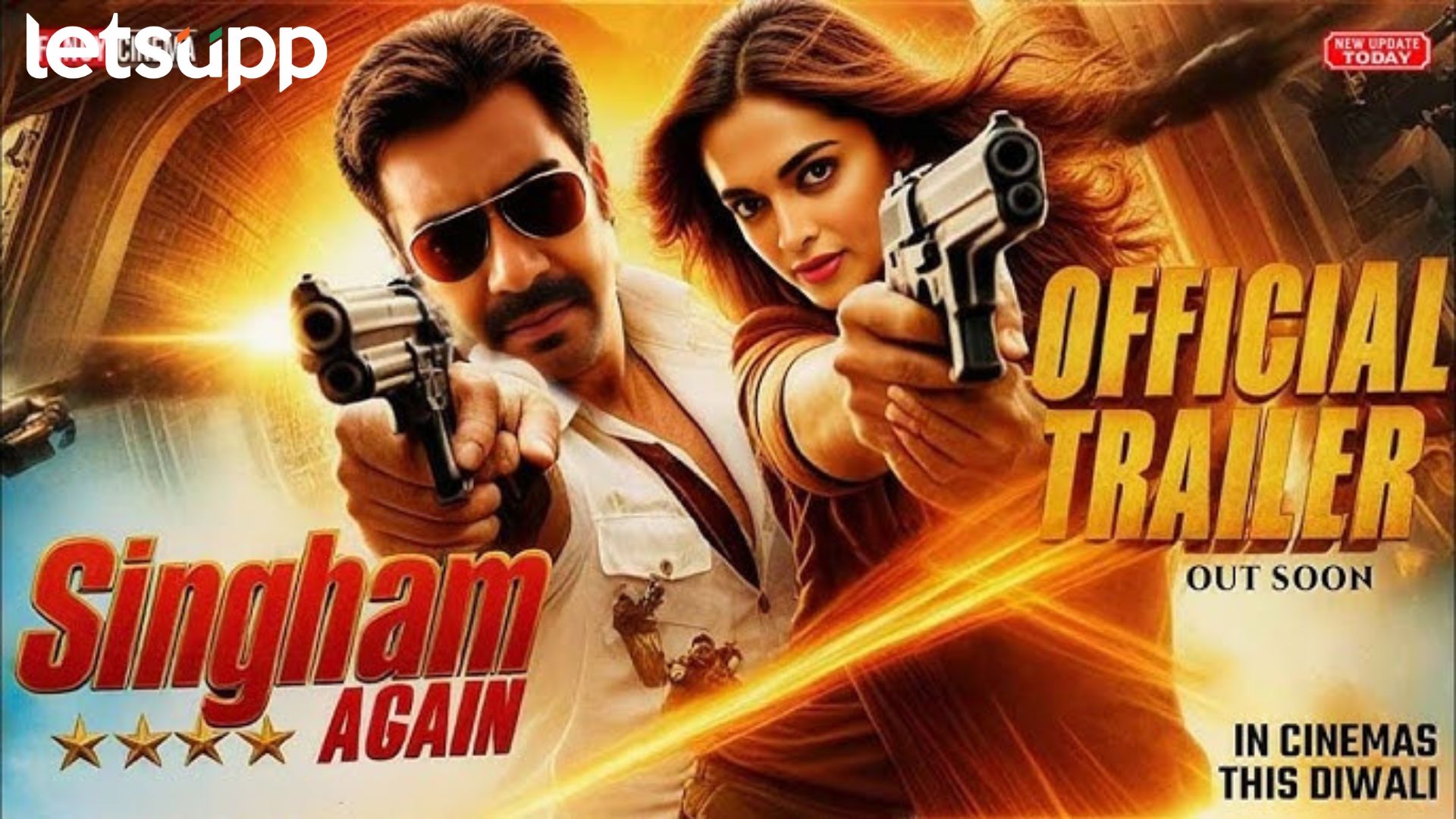 Singham Again Trailer : बाजीराव सिंघम लंकादहन करणार, ‘सिंघम अगेन’चा खतरनाक ट्रेलर प्रदर्शित