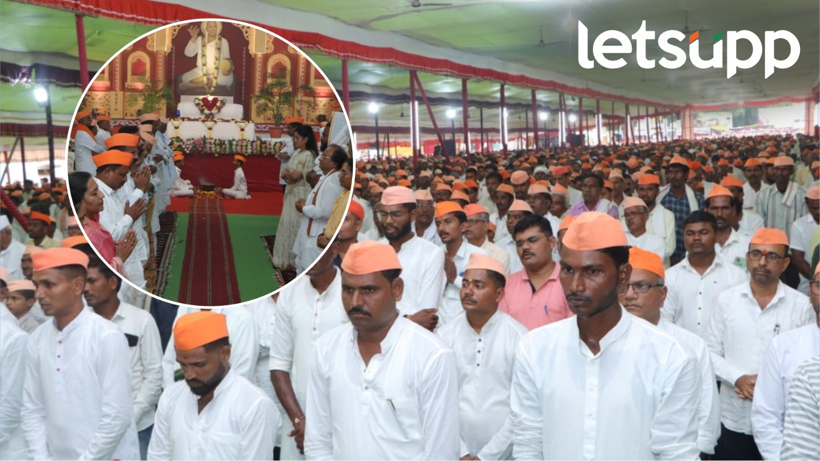 देश विदेशातील भाविकांची राष्ट्रसंत तुकडोजी महाराजांना मौन श्रद्धांजली; यशोमती ठाकूर यांचीही उपस्थितीती Amravati 4