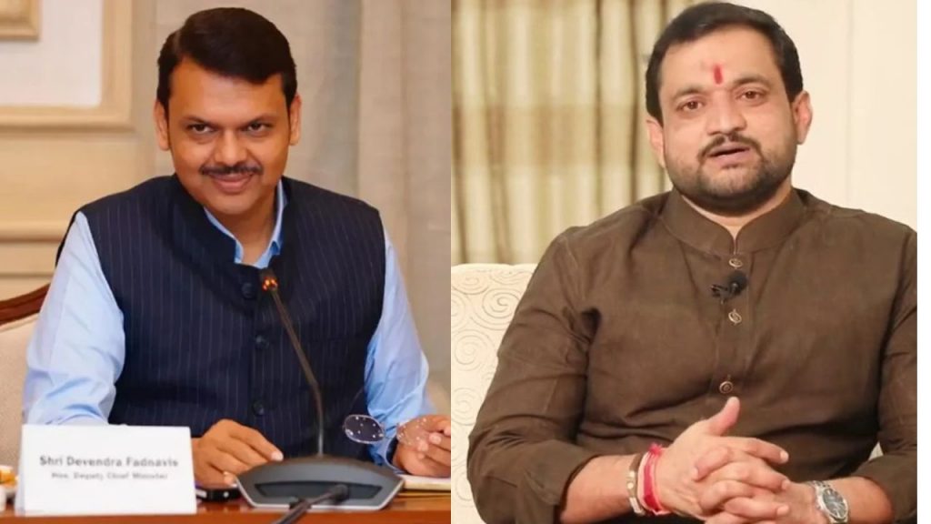 Devendra Fadnavis And Sunil Shelke