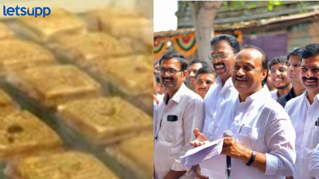 Ajit Pawar : दिवाळी पाडवा, अजितदादा अन् गोल्डन मिठाईची चर्चा, नेमकं काटेवाडीत घडलं तरी काय?