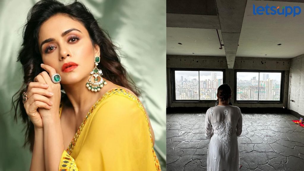 Amruta Khanvilkar New House : दिवाळीचा मुहूर्तावर अमृताची स्वप्नपूर्ती, विकत घेतले 3 बीएचके घर
