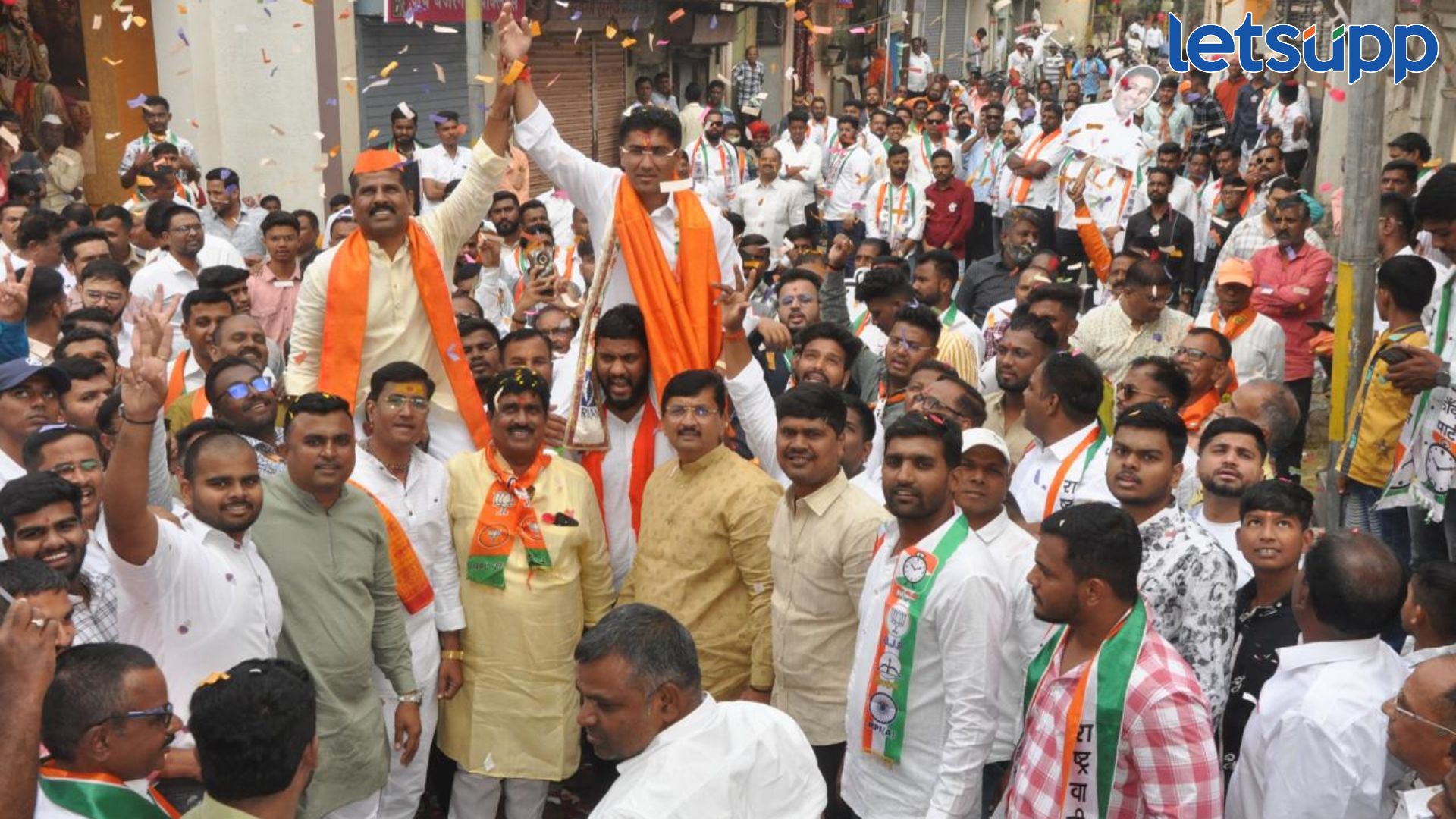 विकासकामांवर नागरिकांचा विश्वास, आमदार संग्राम जगतापांच्या स्वागतासाठी नालेगाव ग्रामस्थ एकवटले MLA Sangram Jagtap