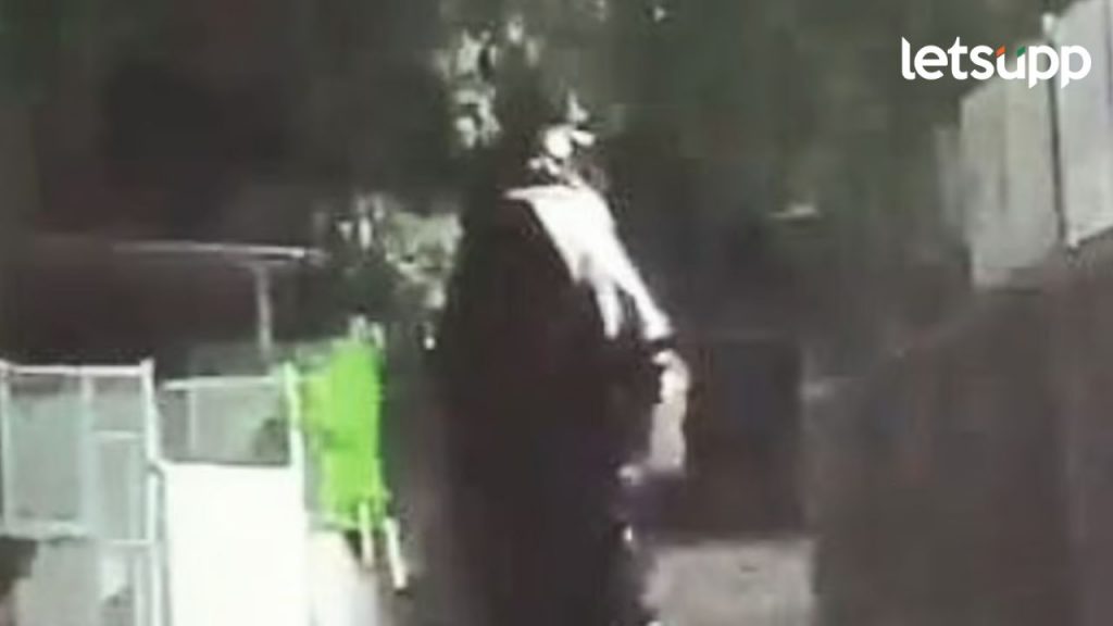 कोल्हापुरात आठ फूट उंच महिला मध्यरात्री सीसीटीव्हीत कैद; अफवा खऱ्या ठरल्या, डोके विरहीत धड नव्हे